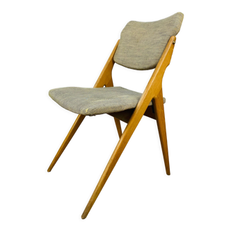 Scissor chair Guermonprez editions Godfrid 50s