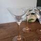 Lot de 4 verres à cocktail Luminarc pied rose