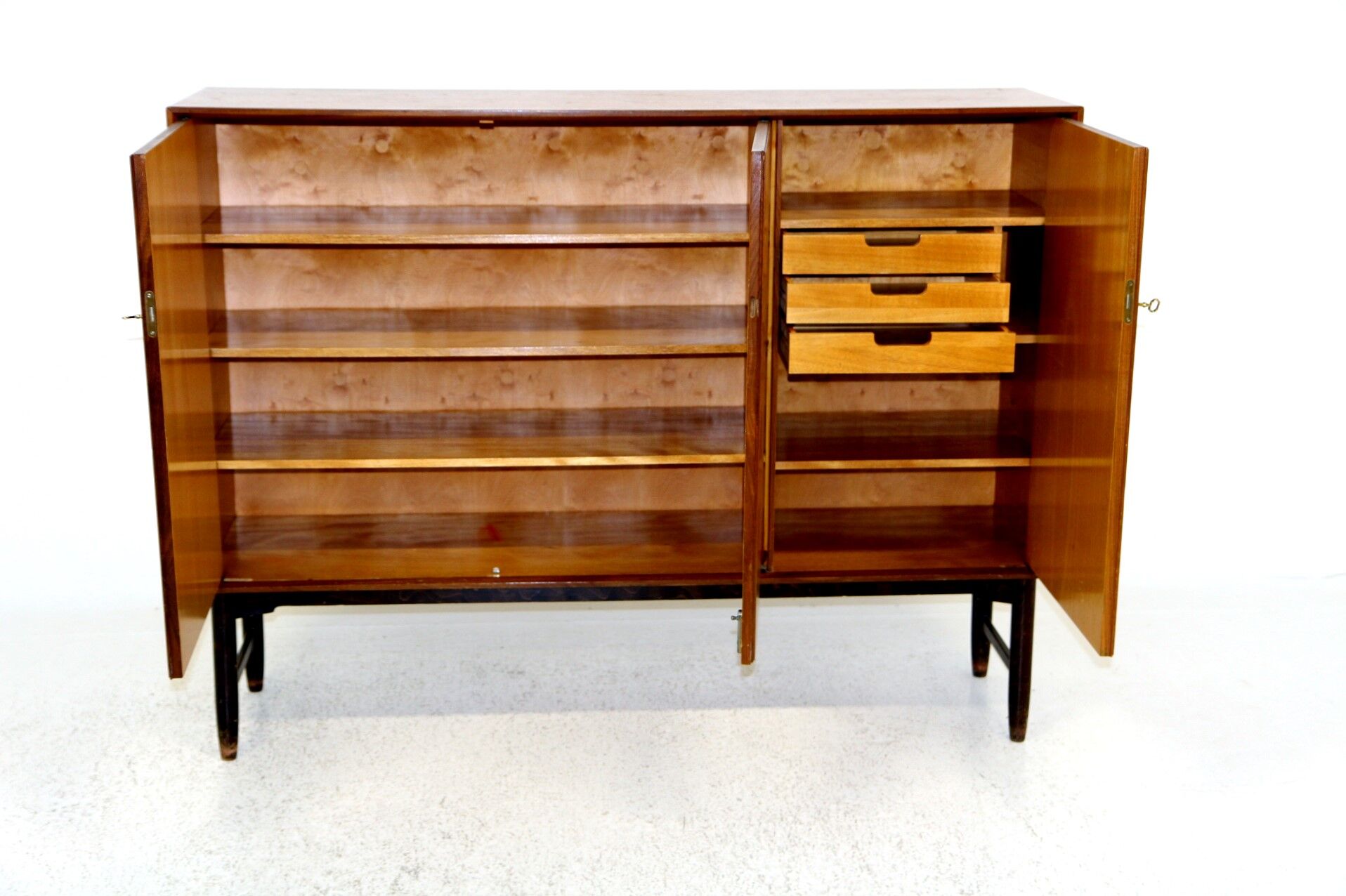 Enfilade en teck, Suède, 1960