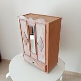 Art Deco doll cabinet 50s