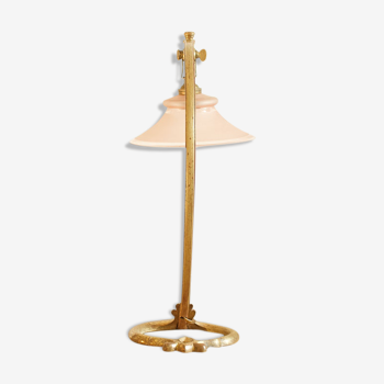 Lampe orientable en bronze par Auguste Delafontaine - fin XIXème