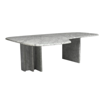 Table basse en marbre vintage