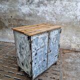 Industrial cabinet sideboard steel