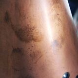 Nanny Still pendant lamp in copper and glass