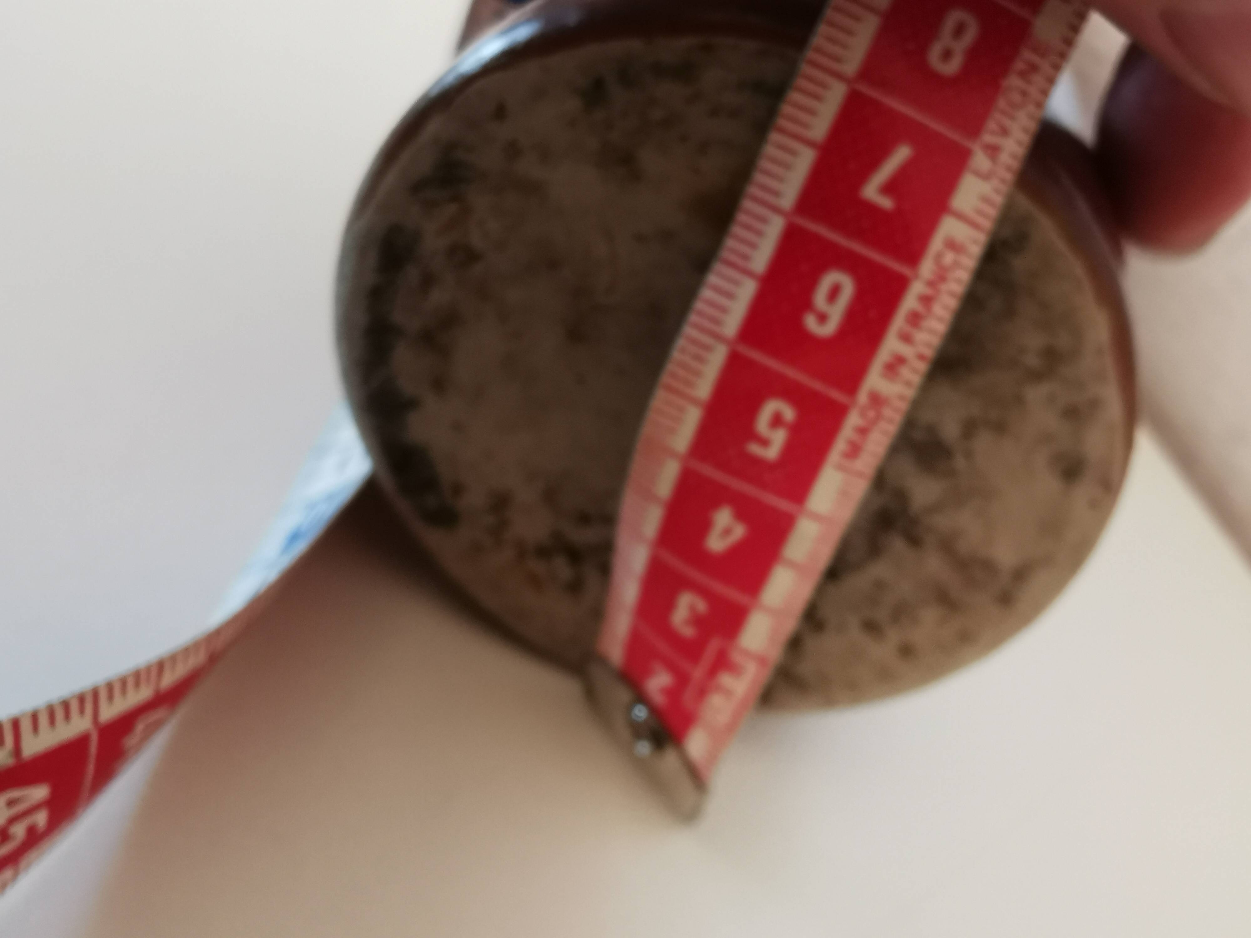 bottle, vase, soliflore in brown glazed stoneware