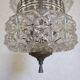 Suspension en verre vintage