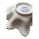 Copeland pickle dish in the shape of a leaf in blue earthenware.