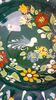 Saladier alsacien vintage aux fleurs et oiseau