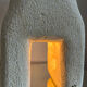 Stone lamp by sculptor Albert Tormos