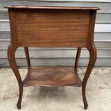 Louis XV style mahogany dressing table