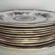 10 porcelain plates and a dish