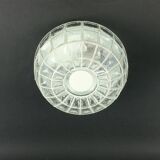 Mid Century Glass Ceiling Light From Limburg, Germany, 1960s/1970s
