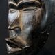 African Art - Old Dan Ethnic Running Mask - Ivory Coast - 22.5