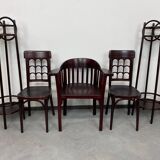 Plant supports in bent wood by Thonet