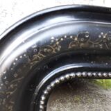 Black Louis Philippe mirror 130 cm × 93 cm