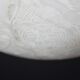 Great design extra large size Art Deco white alabaster chandelier, 1950s