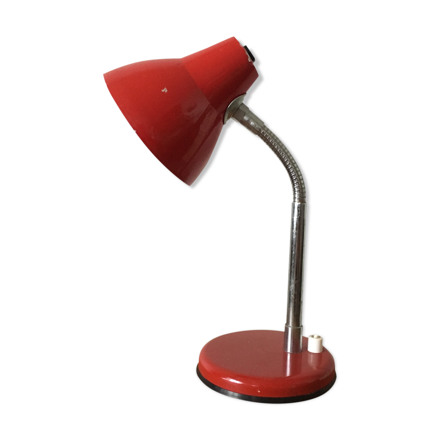 Small vintage casserole lamp