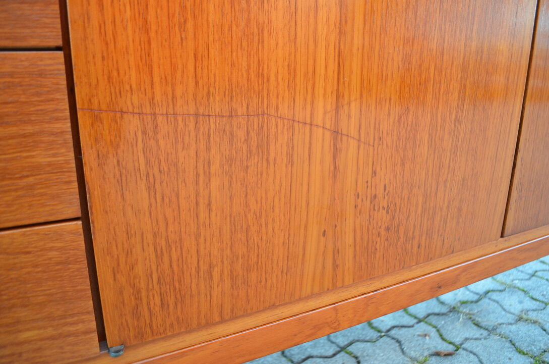 Danish modern teak sideboard