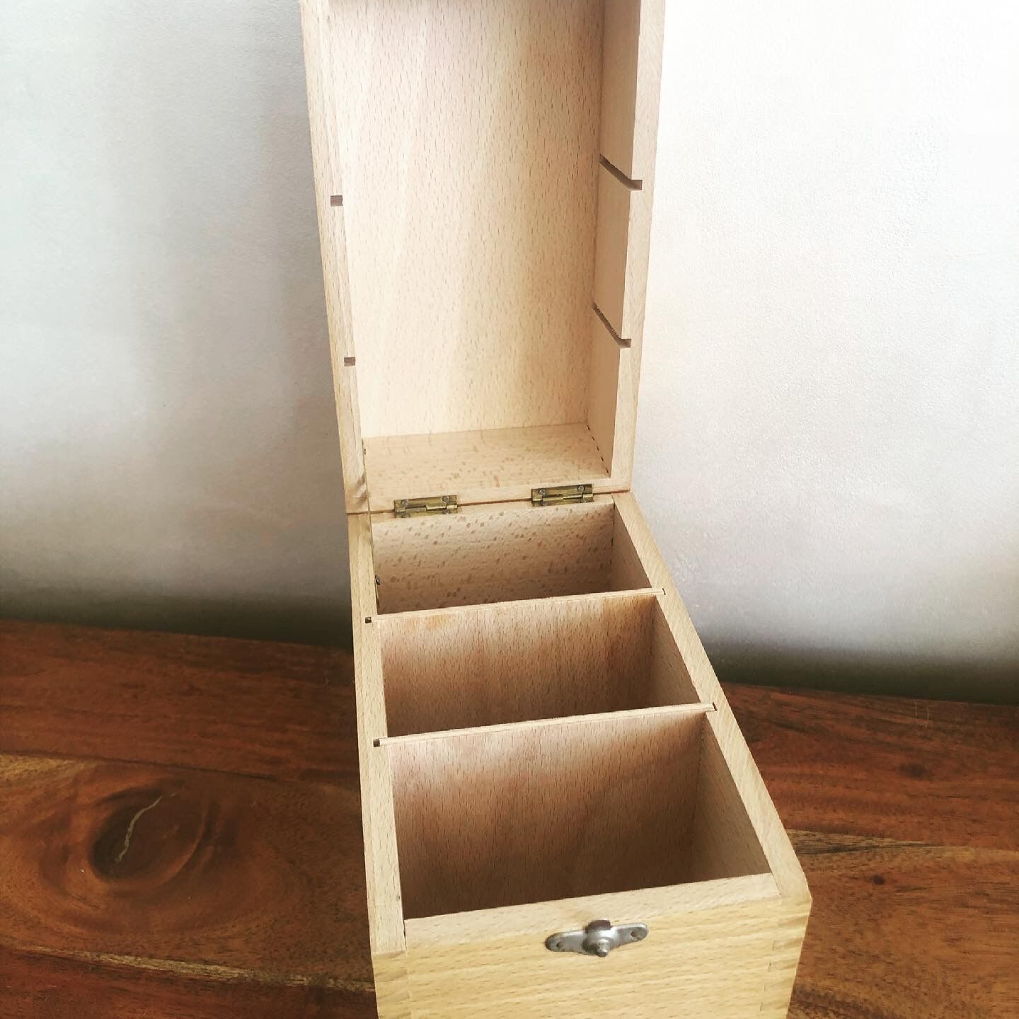 Boîte classeur en bois répertoire