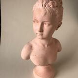 Plaster bust