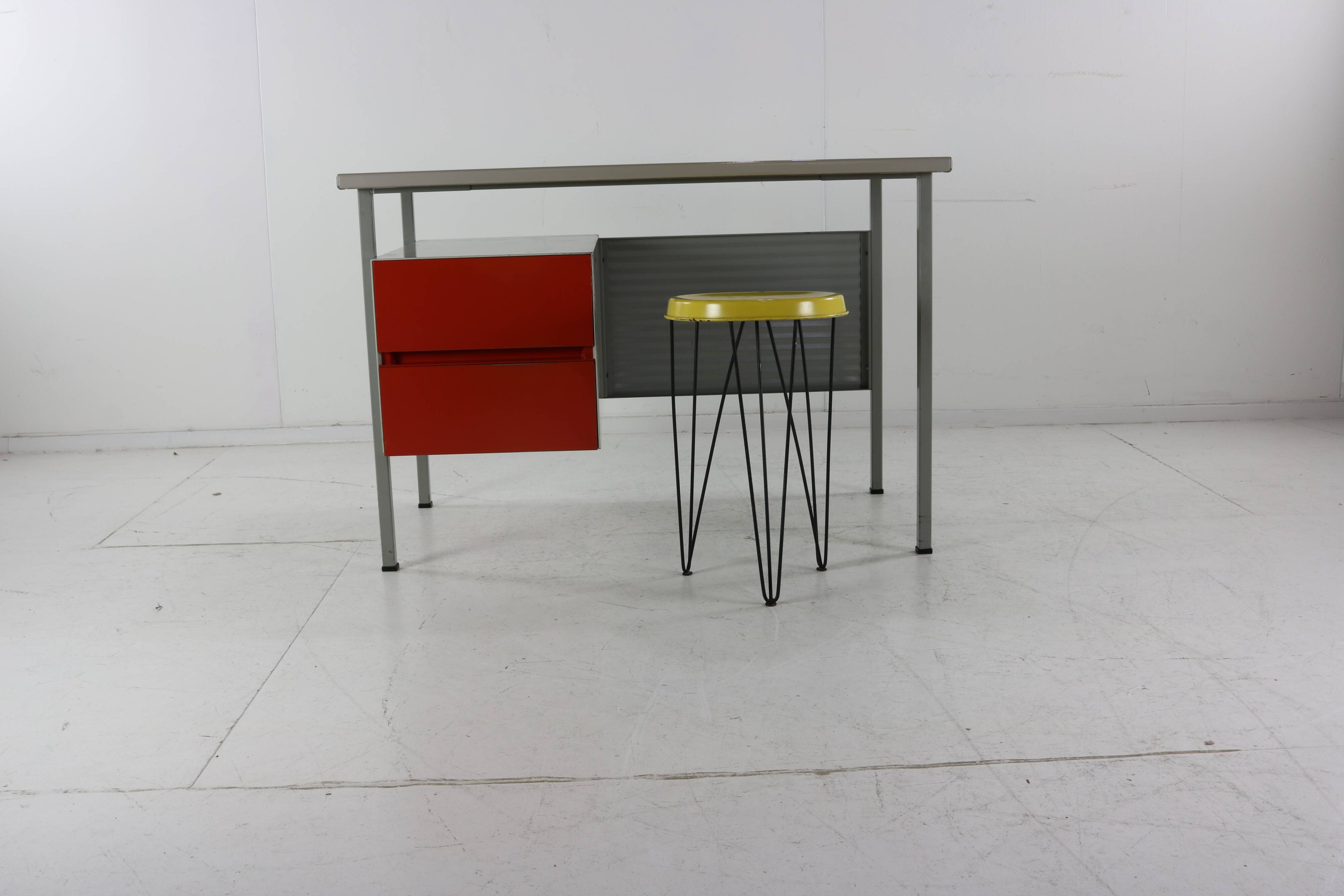 Industrial desk by André Cordemeijer for Gispen Holland
