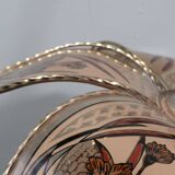 Vintage elegant vintage lotus pendant lamp with a warm glow!
