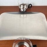 Ensemble de verres à thé et plateau allemands du milieu du siècle moderne de WMF, années 1960, lot de 7