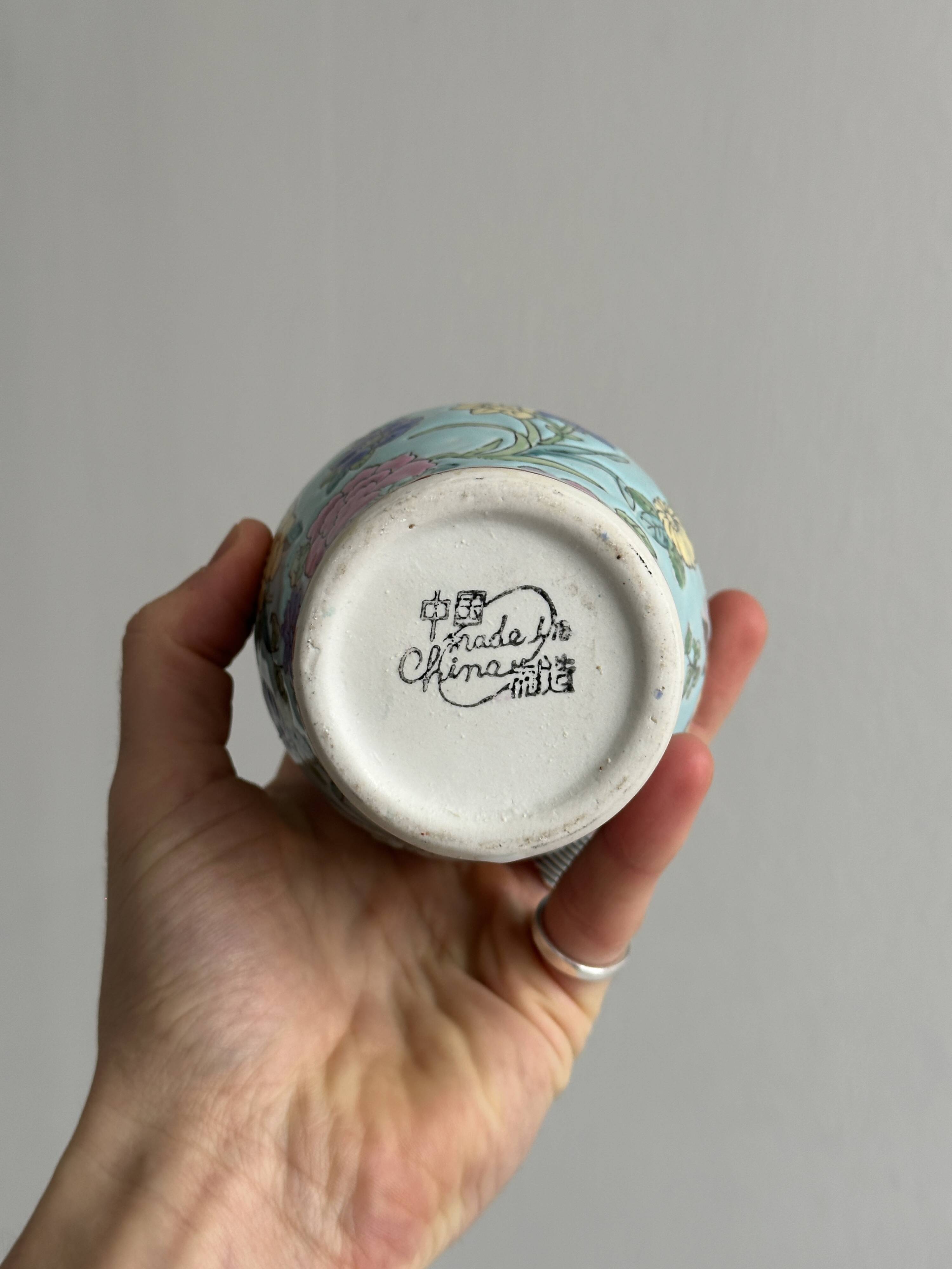 Small sugar bowl, spice jar