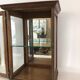 Vitrine à poser en chêne