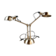 Double articulated lamp in industrial style – metal – 2 adjustable arms