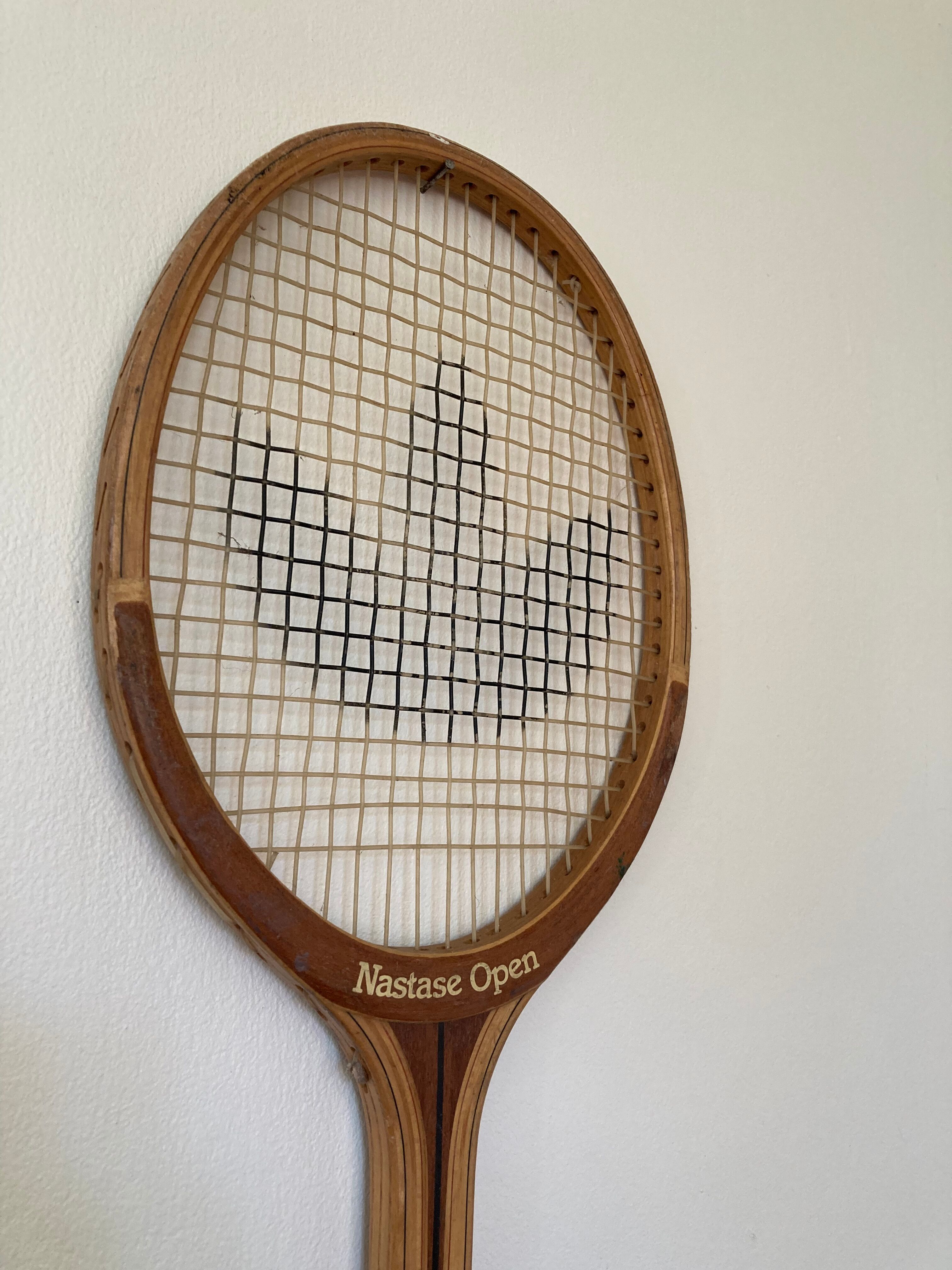 Vintage Adidas tennis racket