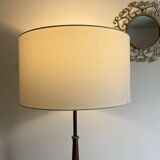 lampadaire vintage avec tablette et pied tripode