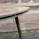 Table basse cocktail formica française vintage 1960 déco bohème