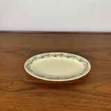 Ravier St Amand Ceranor, motif fleur vert foncé