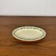 Small St Amand Ceranor dish, dark green flower pattern