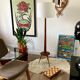 Scandinavian teak floor lamp