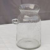 Pot en "verre souffle", XIXème s.