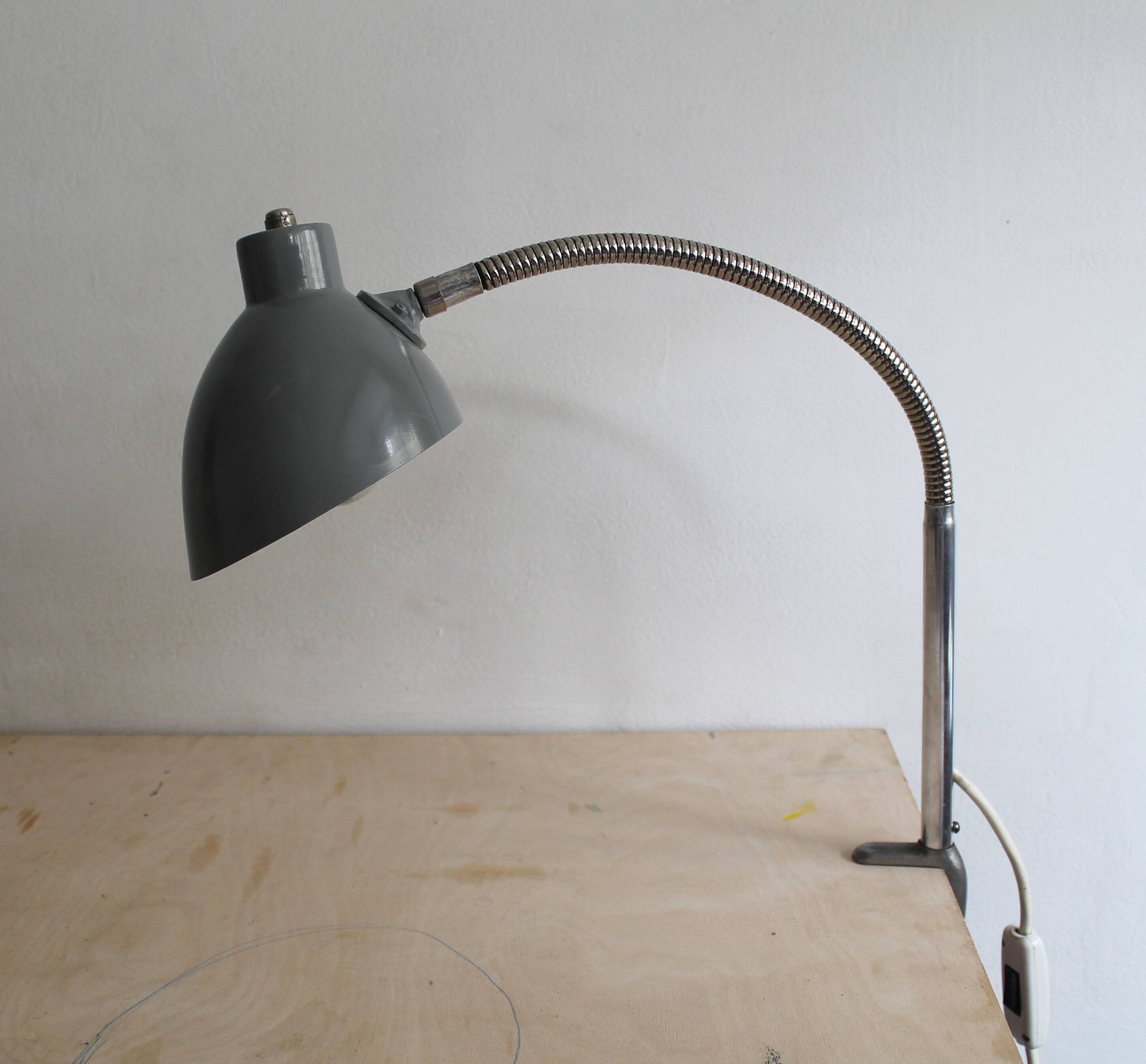 1960s Industrial table lamp
