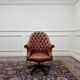 Chaise de directeur Chesterfield anglaise classique