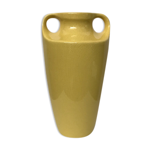 Vase craquelé à anses,