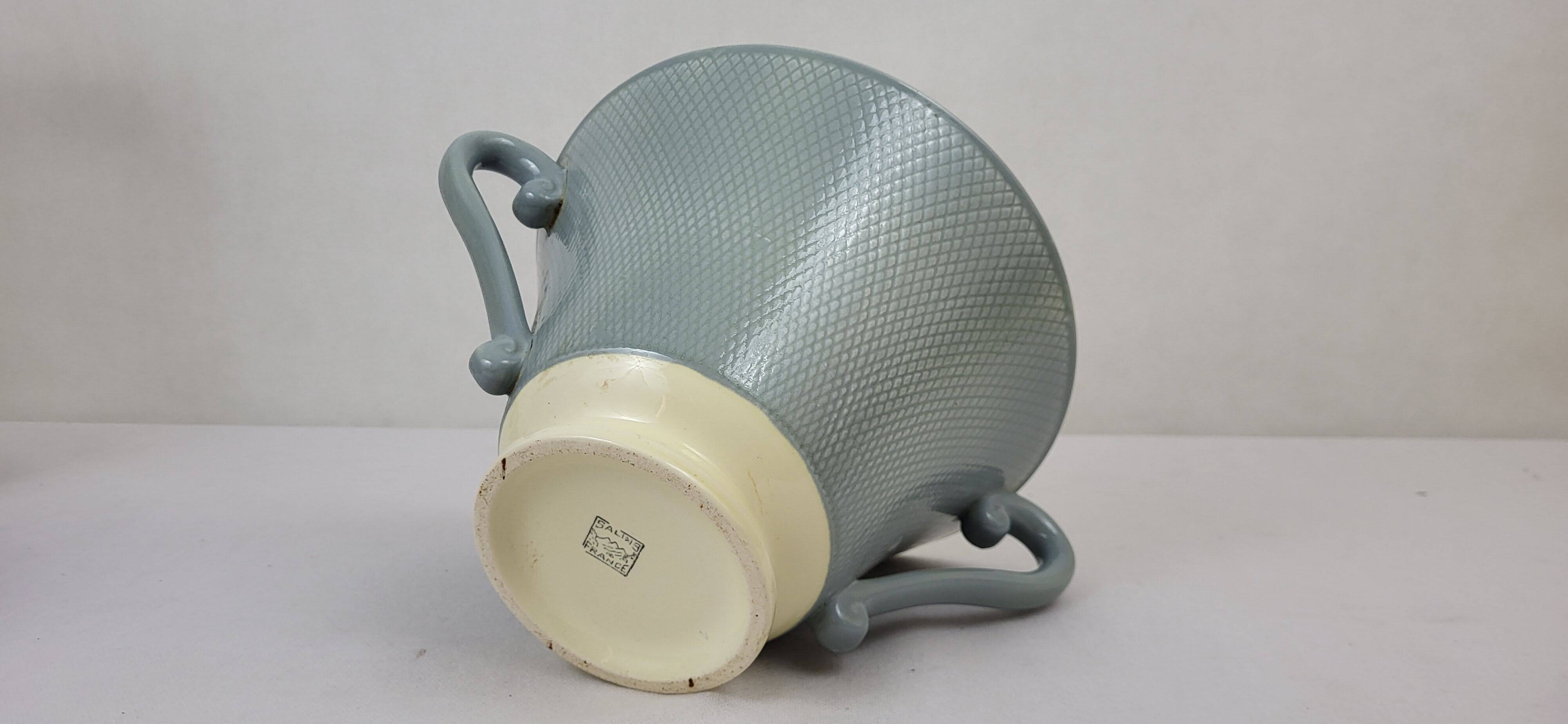 Art Deco earthenware bowl 1920-30 Salins