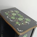 Vintage floral pattern bedside table