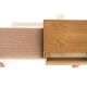 Scandinavian oak telephone bench, Sweden, 1960