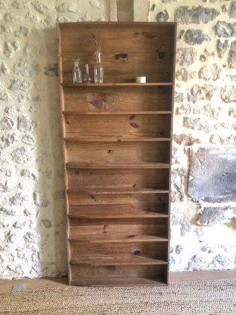 Etagère de métier en bois