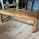 Table de ferme antique en chêne