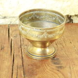 Ancien cache pot en laiton