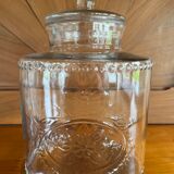 Oval confectionery jar