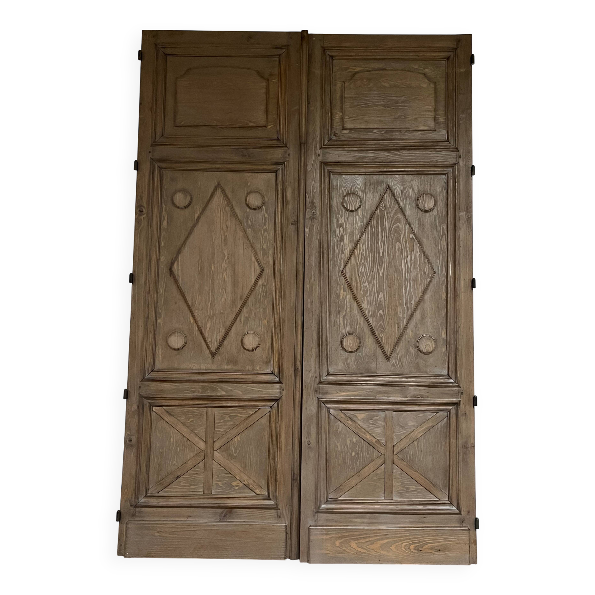 Huge pair of doors with frame