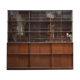 Bibliothèque vitrine par Didier Rozaffy pour les éditions Meubles Oscar