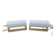 Pair of wall lights with a shutter V413 IKEA vintage